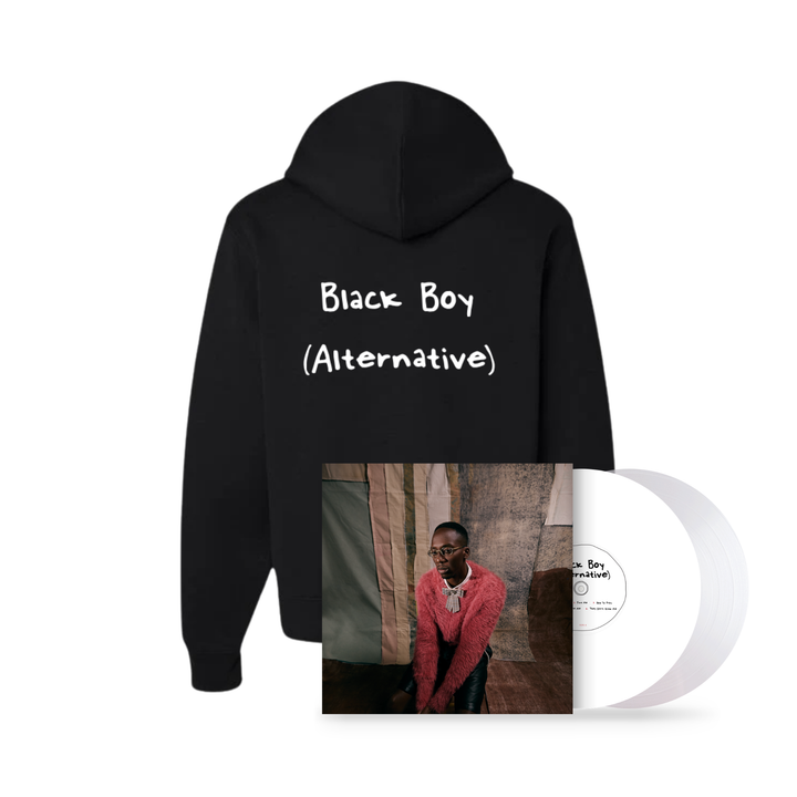 Dahi - Black Boy (Alternative) Hoodie + 2xLP Eco-Vinyl Bundle