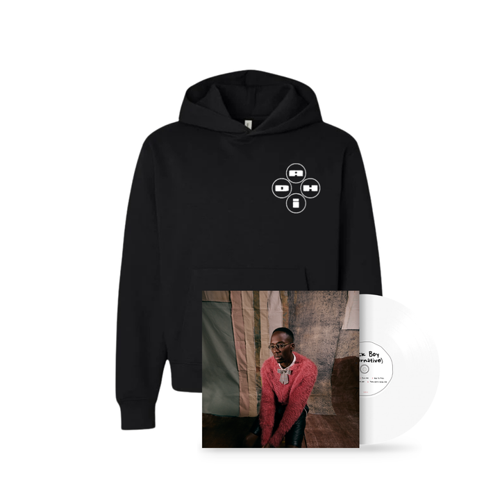Dahi - Black Boy (Alternative) Hoodie + Eco-Vinyl Bundle