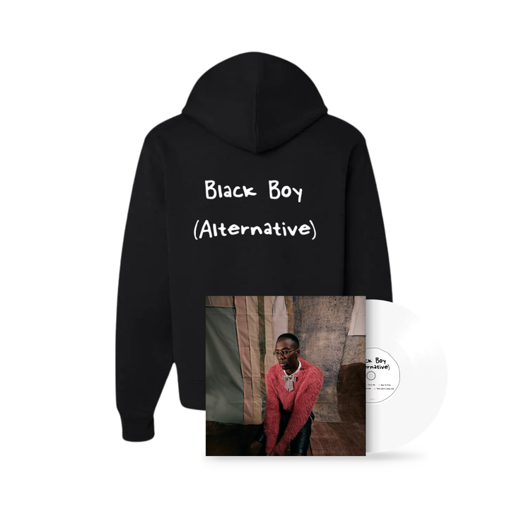 Dahi - Black Boy (Alternative) Hoodie + Eco-Vinyl Bundle