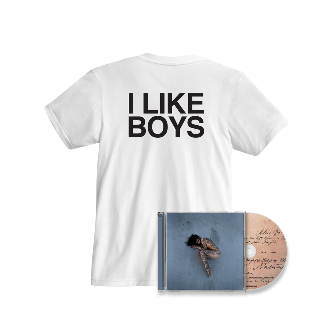 LIA LIA - Armor "I Like Girls/Boys" T-Shirt + CD