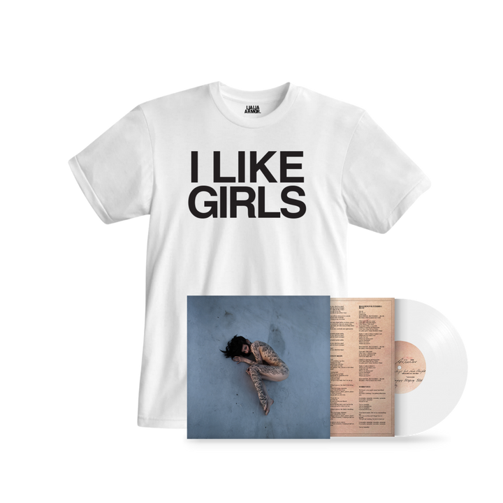 LIA LIA - Armor "I Like Girls/Boys" T-Shirt + Limited Edition Vinyl Bundle