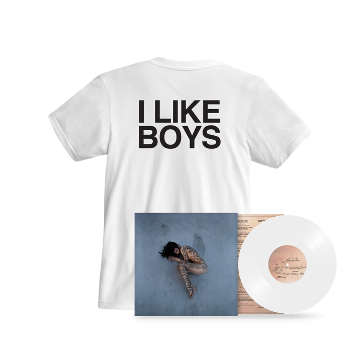 LIA LIA - Armor "I Like Girls/Boys" T-Shirt + Limited Edition Vinyl Bundle