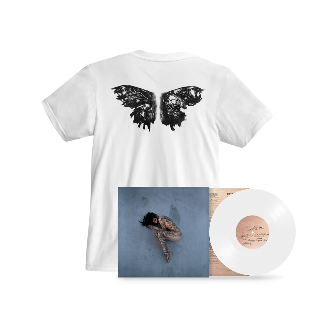 LIA LIA - Armor "Moth" T-Shirt + Limited Edition Vinyl Bundle