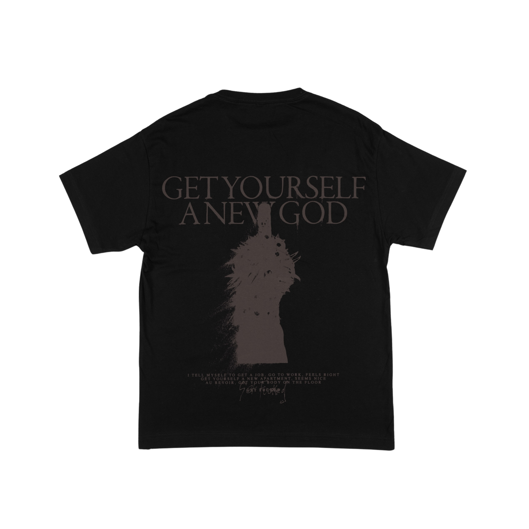 Chalk - 'New God' T-shirt (Black)