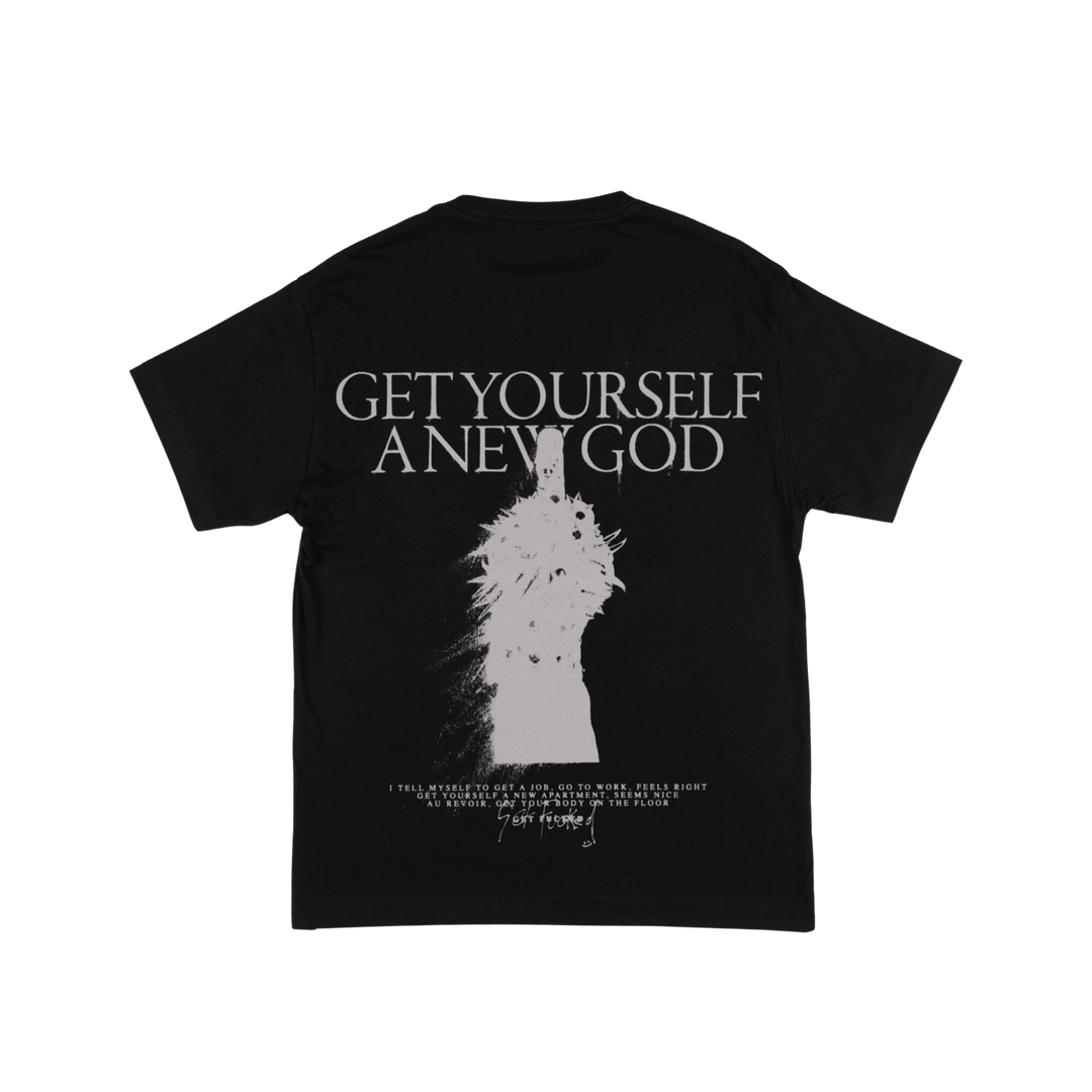 Chalk - 'A New God' T-shirt (Black)