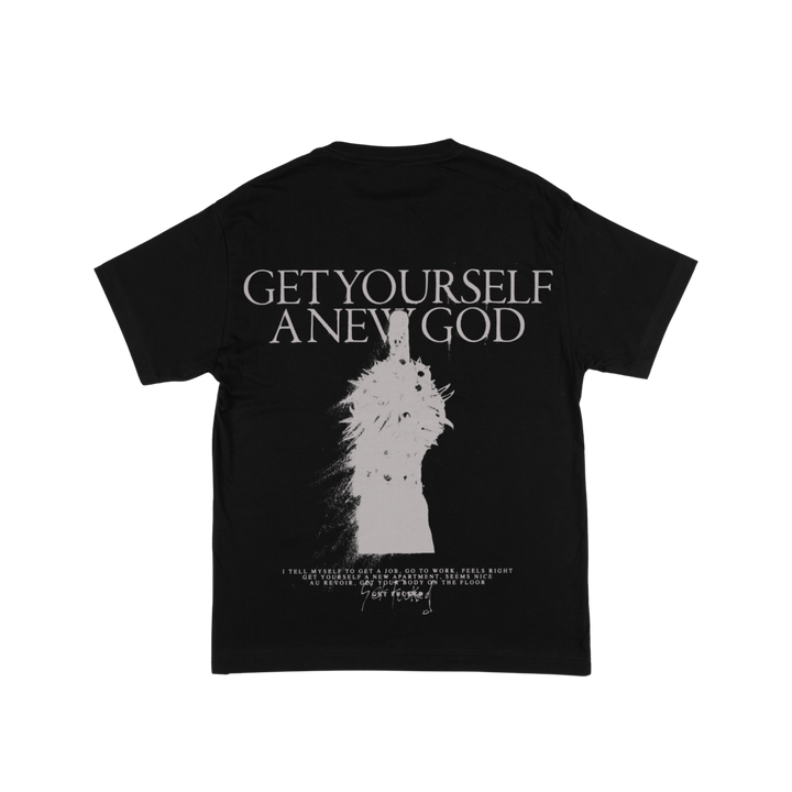 Chalk - 'A New God' T-shirt (Black)