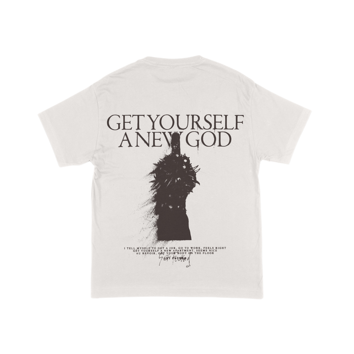 Chalk - 'New God' T-shirt (White)