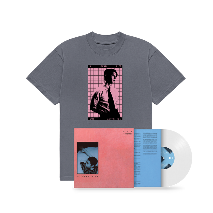 Gus Dapperton - '4 Dear Life' T-Shirt + Vinyl Bundle [ALTER First Press]