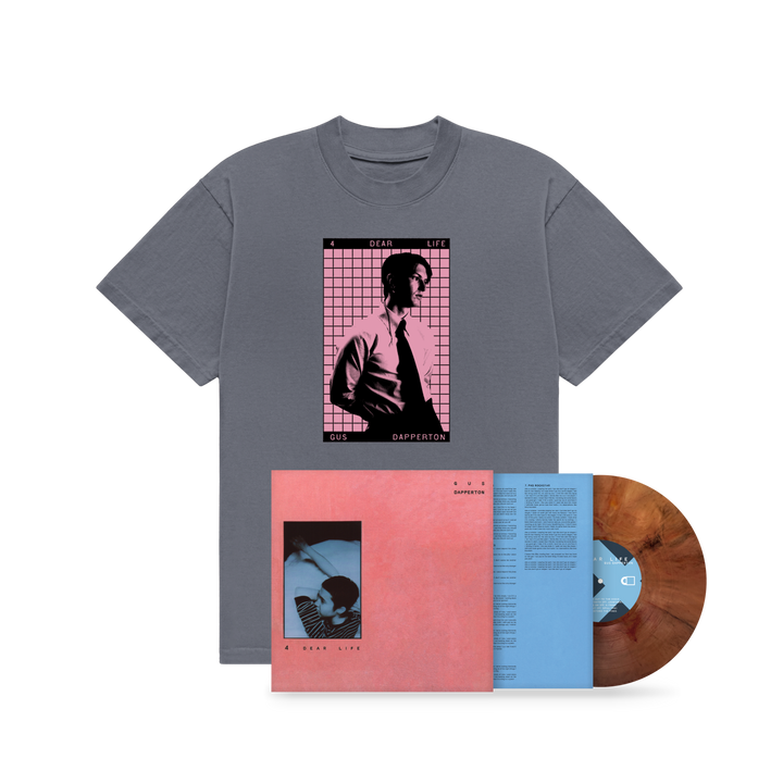 Gus Dapperton - '4 Dear Life' T-Shirt + Vinyl Bundle
